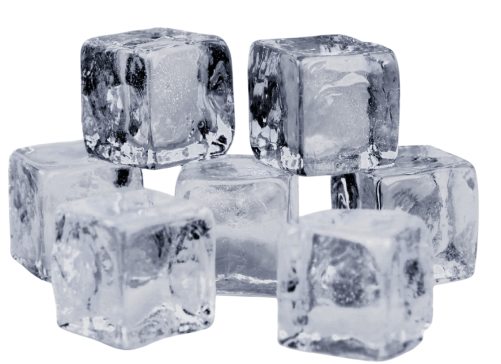 Specialized ice cubes for temperature sex play